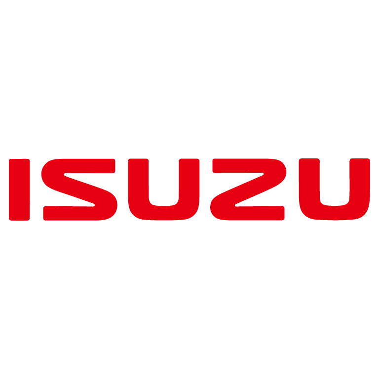 Isuzu car brand logo for roadside assistance and doorstep mobile repair service