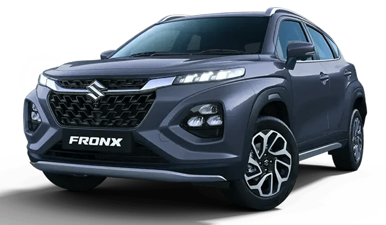 Maruti Suzuki Fronx Car logo for doorstep repair service and roadside assistance near me