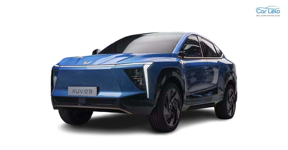 Mahindra XUV e9 (Coupe EV) Car logo for doorstep repair service and roadside assistance near me