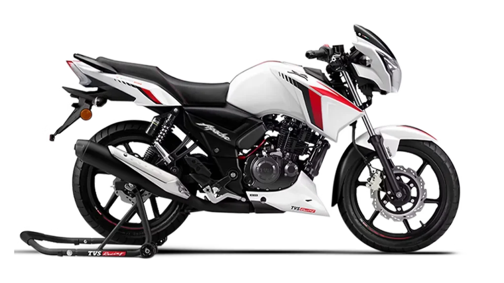 TVS Apache Bike logo for doorstep repair service and roadside assistance near me