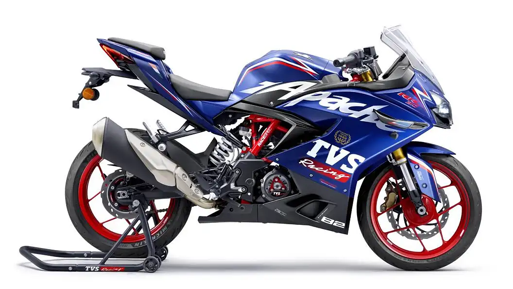 TVS Apache RR 310 Bike logo for doorstep repair service and roadside assistance near me