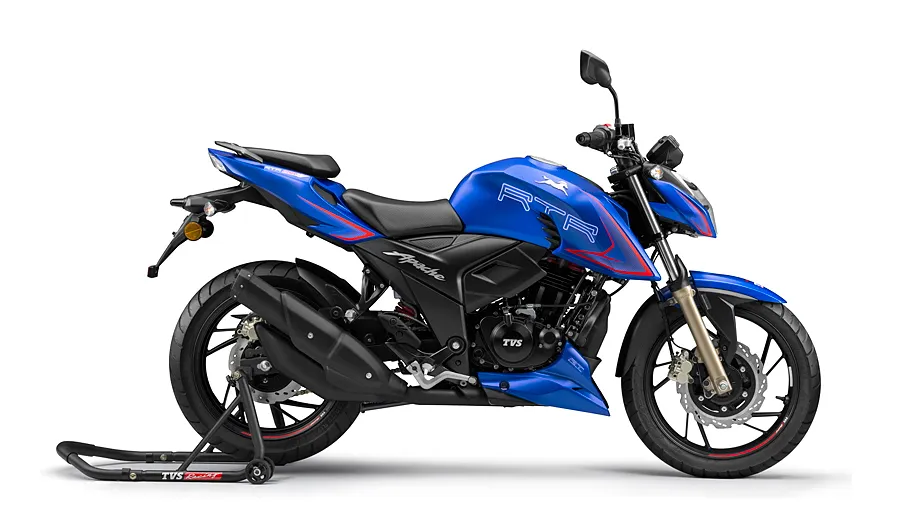 TVS Apache RTR 200 Bike logo for doorstep repair service and roadside assistance near me