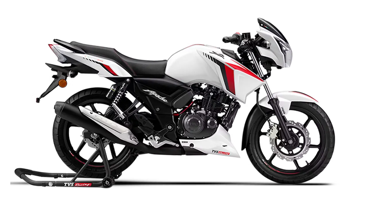 TVS Apache Bike logo for doorstep repair service and roadside assistance near me