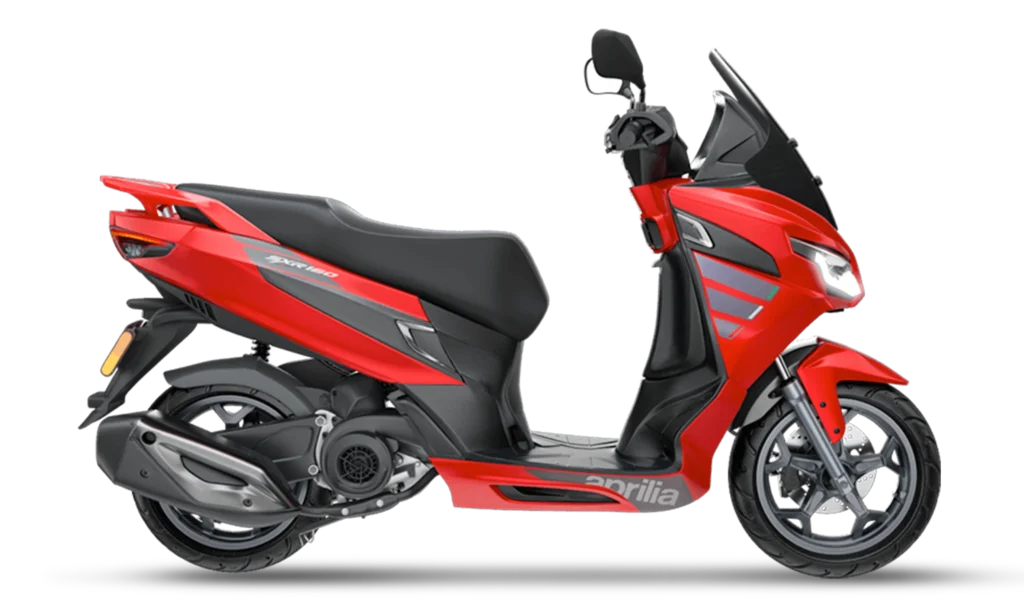 Aprilia SXR 160 Bike logo for doorstep repair service and roadside assistance near me