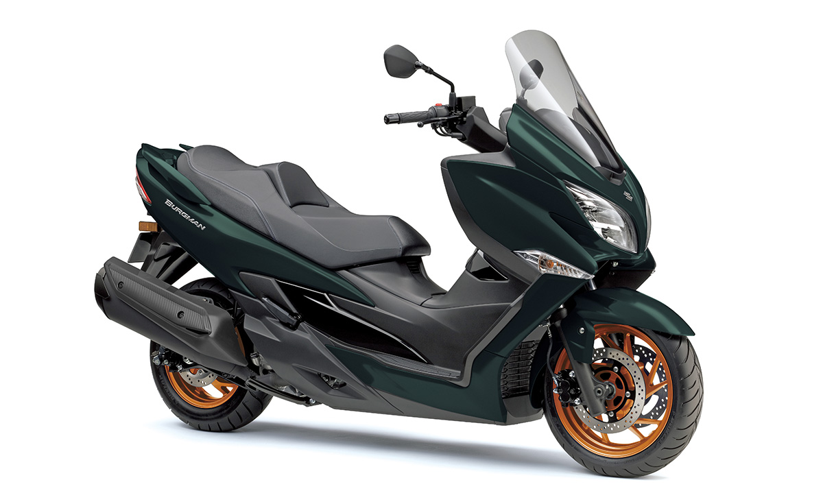 Suzuki Burgman Street EX Bike logo for doorstep repair service and roadside assistance near me