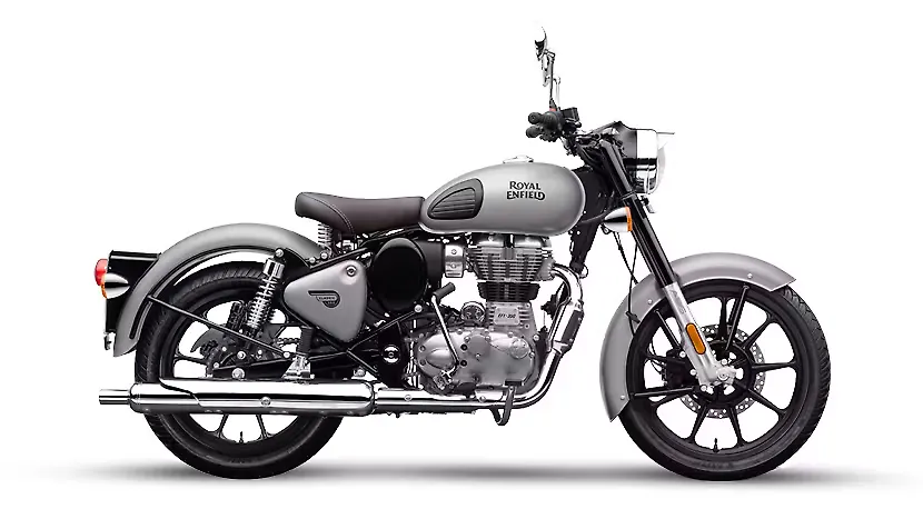 Royal Enfield Classic Bike logo for doorstep repair service and roadside assistance near me
