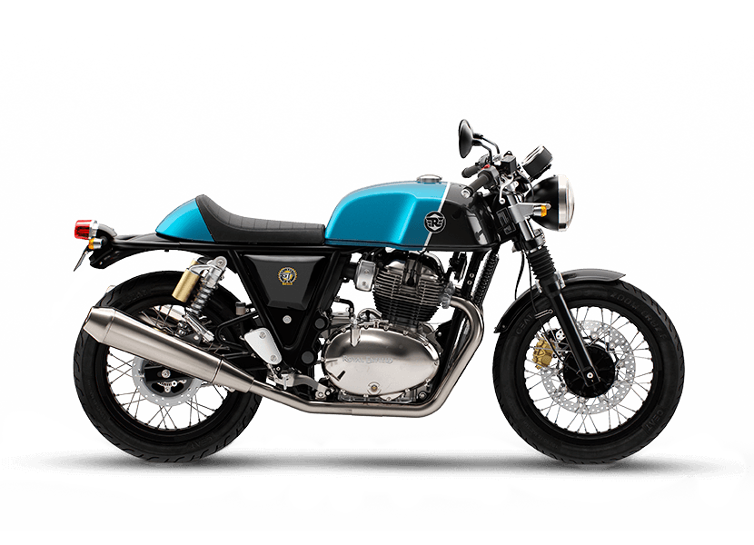 Royal Enfield Continental GT Bike logo for doorstep repair service and roadside assistance near me