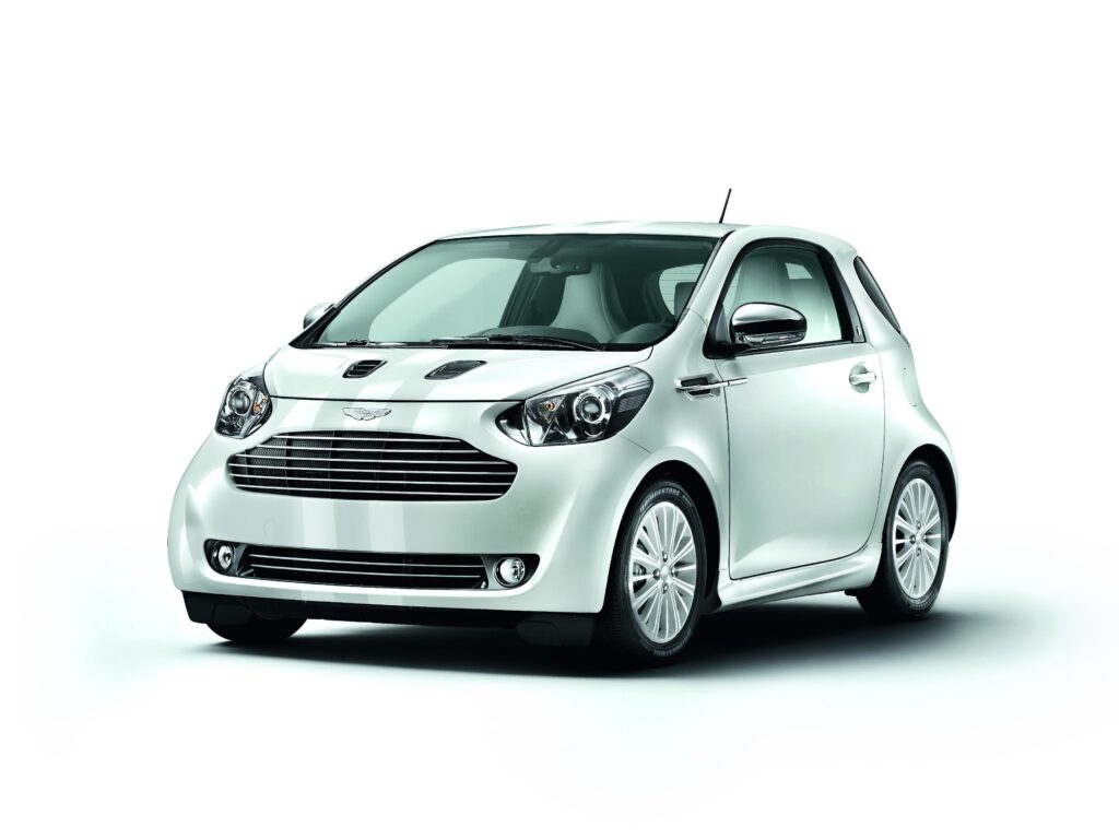 Aston Martin Cygnet Car logo for doorstep repair service and roadside assistance near me
