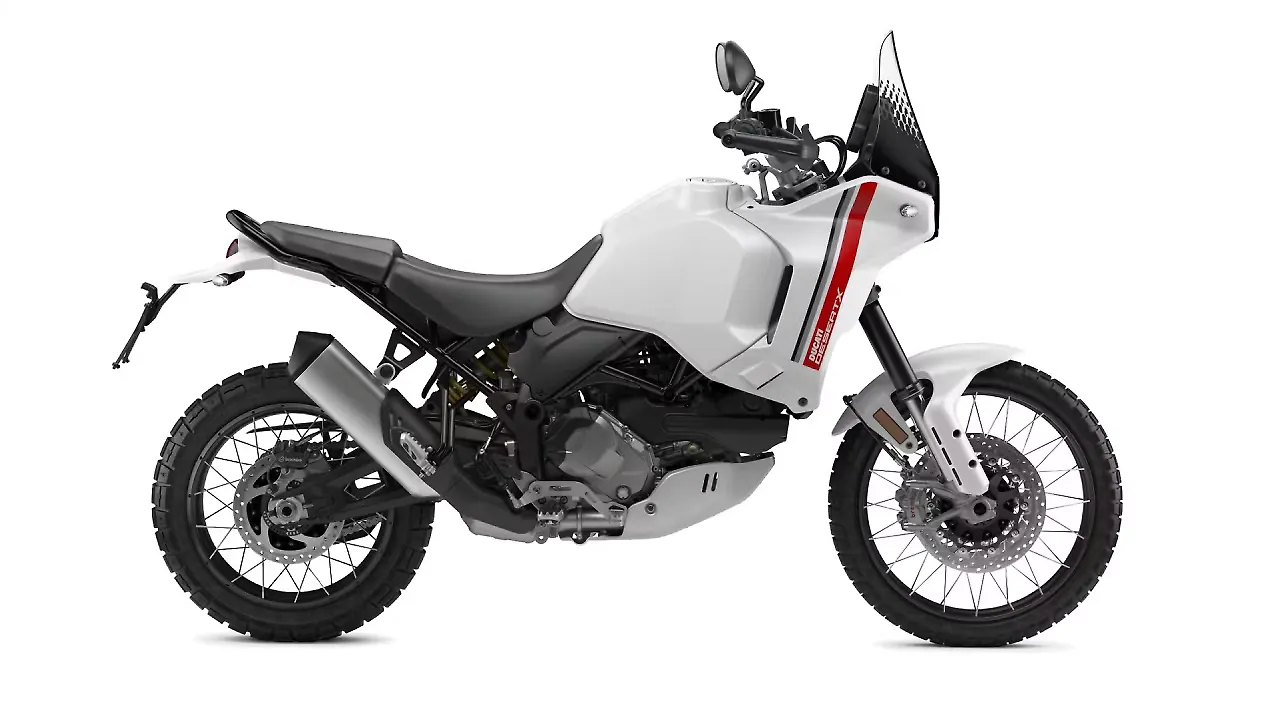 Ducati DesertX Bike logo for doorstep repair service and roadside assistance near me