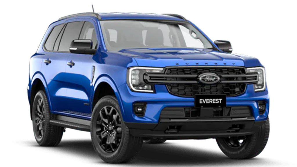 Ford Everest-EV Car logo for doorstep repair service and roadside assistance near me