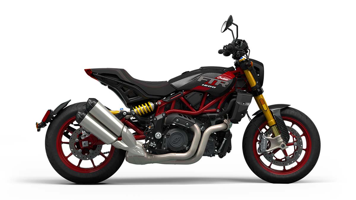 Indian FTR R Carbon Bike logo for doorstep repair service and roadside assistance near me