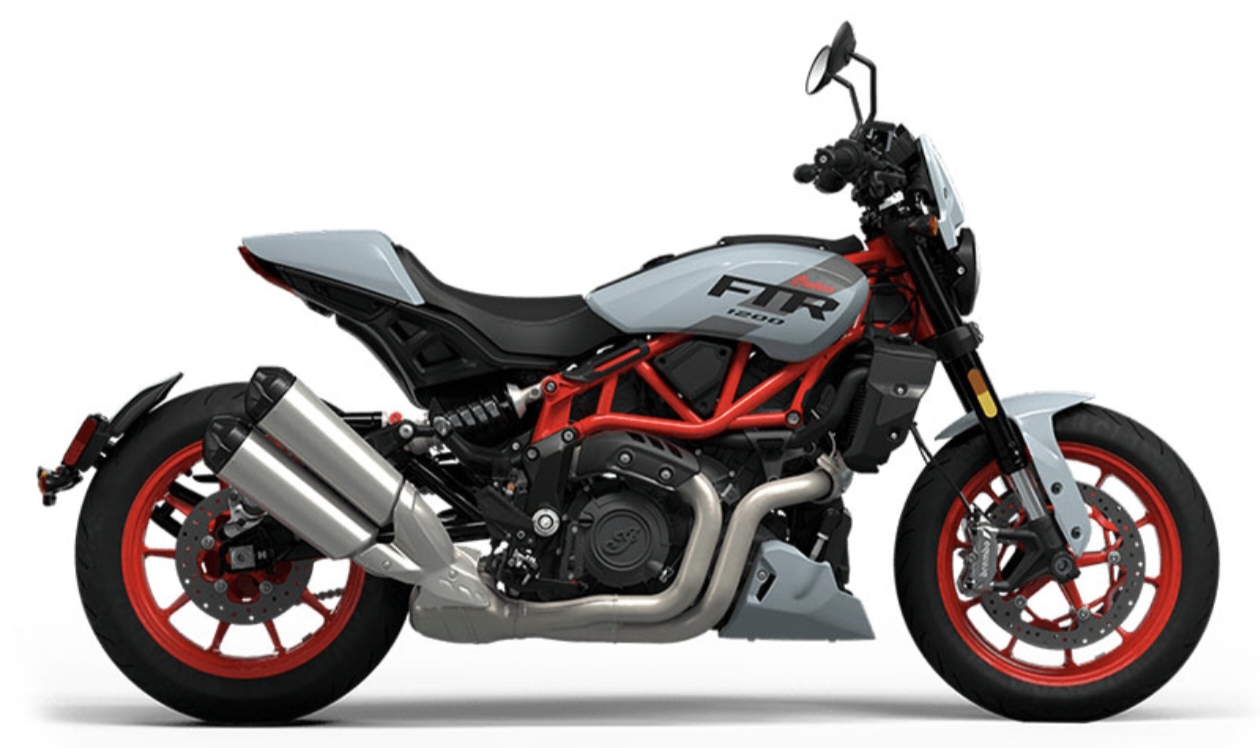 Indian FTR Sport Bike logo for doorstep repair service and roadside assistance near me