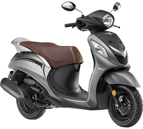 Yamaha Fascino Bike logo for doorstep repair service and roadside assistance near me