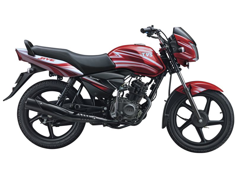 TVS Jive Bike logo for doorstep repair service and roadside assistance near me