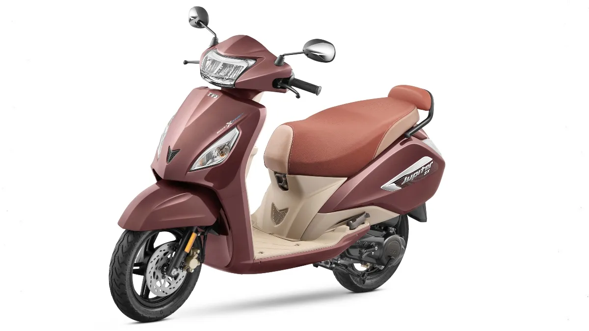 TVS Jupiter ZX Bike logo for doorstep repair service and roadside assistance near me