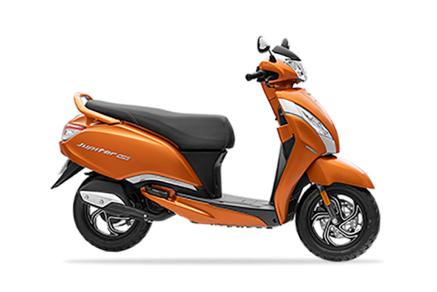 TVS Jupiter Bike logo for doorstep repair service and roadside assistance near me
