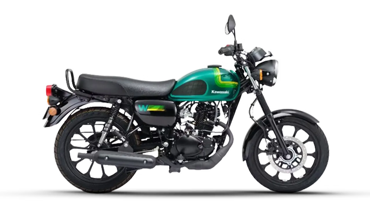 Kawasaki W175 Bike logo for doorstep repair service and roadside assistance near me