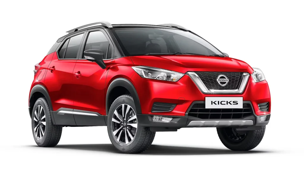 Nissan Kicks Car logo for doorstep repair service and roadside assistance near me