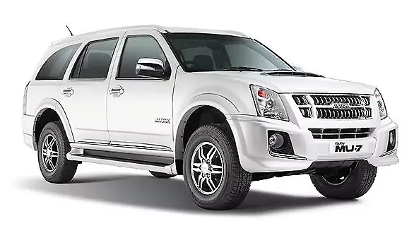 Isuzu MU-7 Car logo for doorstep repair service and roadside assistance near me