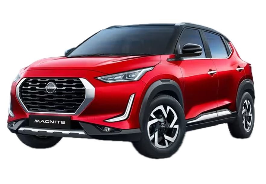 Nissan Magnite Car logo for doorstep repair service and roadside assistance near me