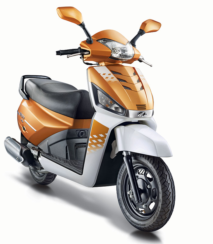 Mahindra Gusto 125 Bike logo for doorstep repair service and roadside assistance near me