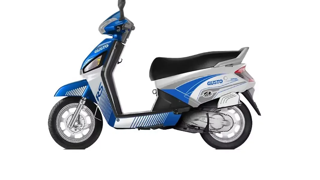 Mahindra Gusto RS Bike logo for doorstep repair service and roadside assistance near me