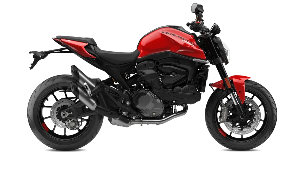 Ducati Monster Bike logo for doorstep repair service and roadside assistance near me