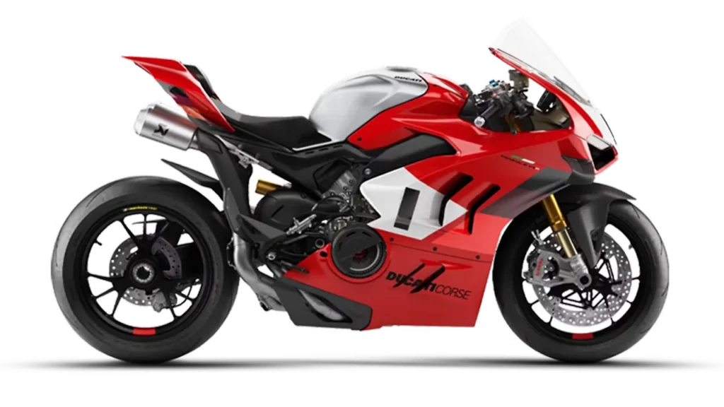 Ducati Panigale V4 R Bike logo for doorstep repair service and roadside assistance near me