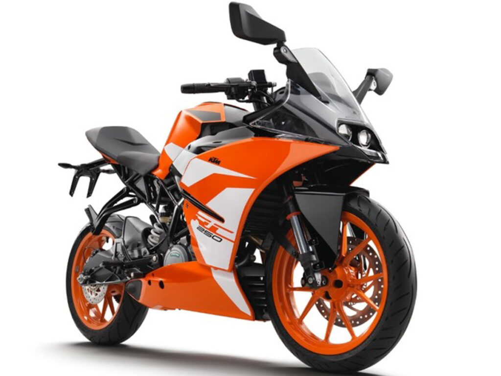 KTM RC 250 Bike logo for doorstep repair service and roadside assistance near me