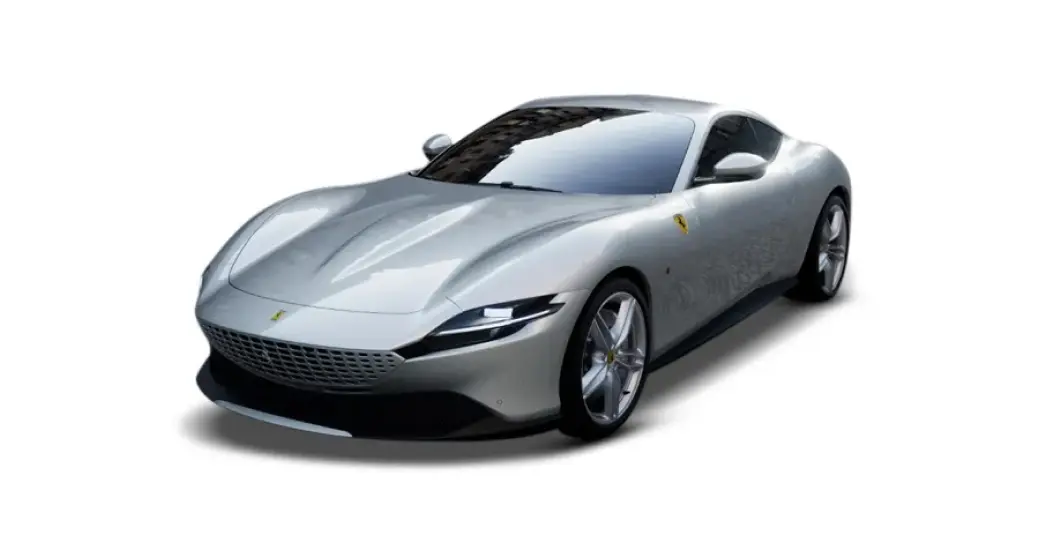 Ferrari Roma Car logo for doorstep repair service and roadside assistance near me