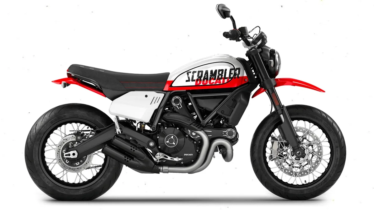 Ducati Scrambler Urban Motard Bike logo for doorstep repair service and roadside assistance near me