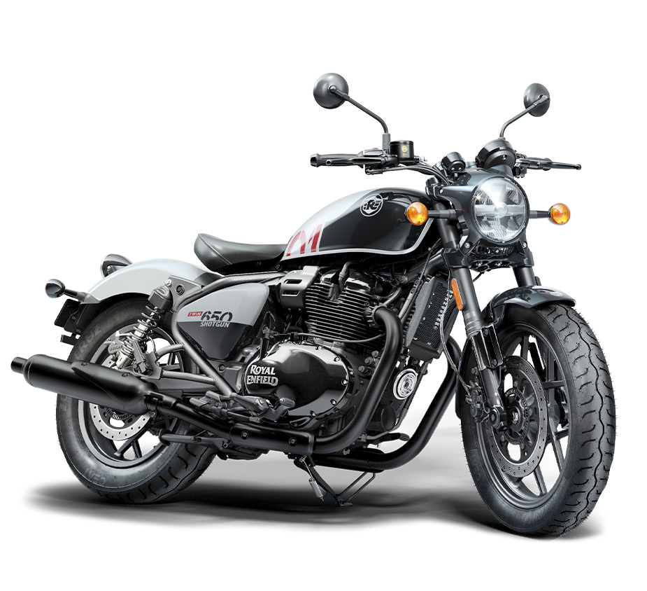 Royal Enfield Shotgun Bike logo for doorstep repair service and roadside assistance near me