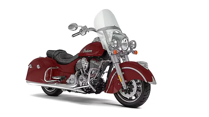 Indian Springfield Bike logo for doorstep repair service and roadside assistance near me