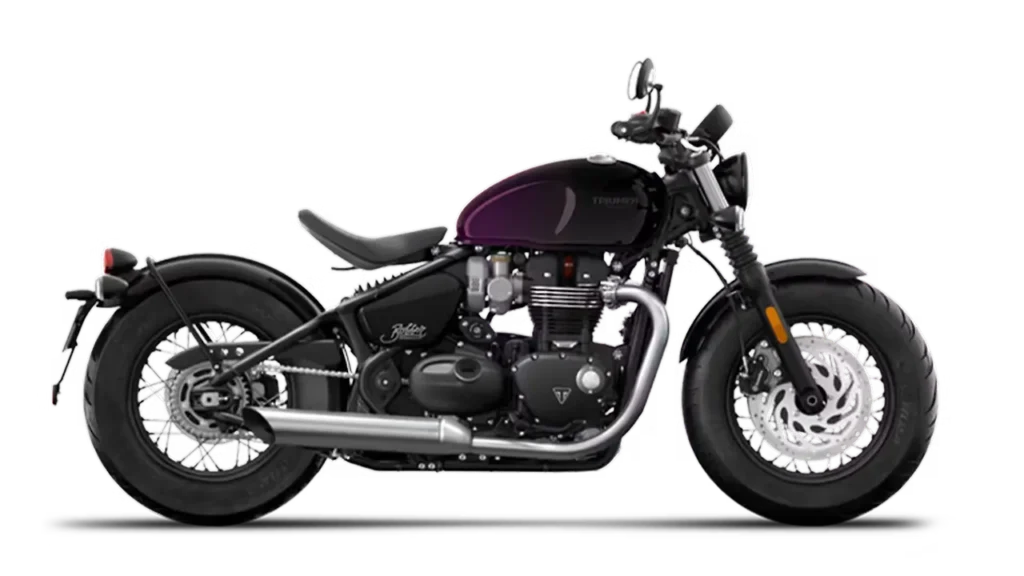 Triumph Bonneville Bobber Bike logo for doorstep repair service and roadside assistance near me