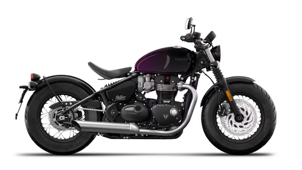 Triumph Bonneville Bobber Bike logo for doorstep repair service and roadside assistance near me