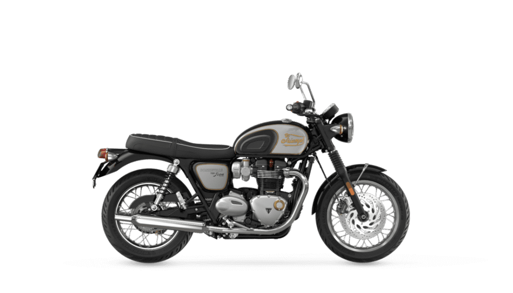 Triumph Bonneville T120 Bike logo for doorstep repair service and roadside assistance near me