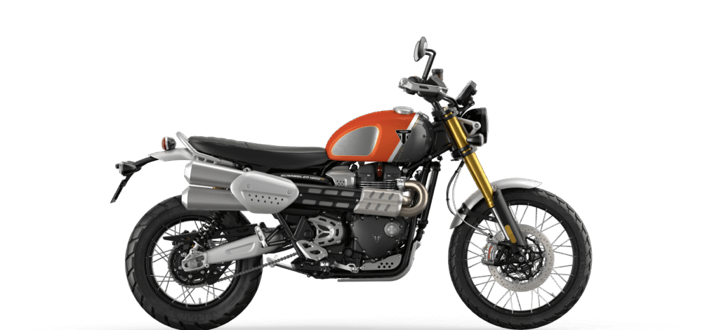Triumph Scrambler 1200 XE Scaled Bike logo for doorstep repair service and roadside assistance near me