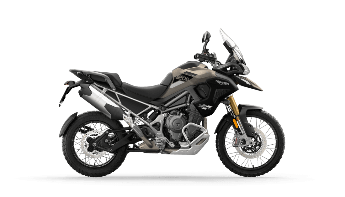 Triumph Tiger 1200 Rally Explorer Bike logo for doorstep repair service and roadside assistance near me