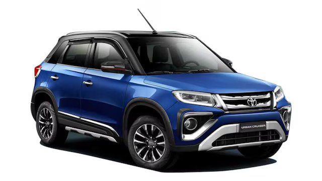 Toyota Urban-Cruiser Hyryder Car logo for doorstep repair service and roadside assistance near me