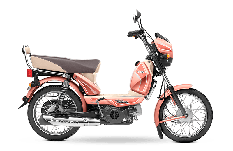 TVS XL Heavy Duty Bike logo for doorstep repair service and roadside assistance near me