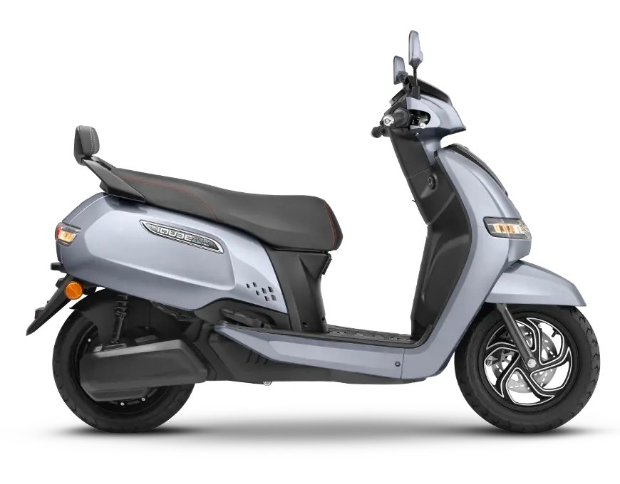 TVS iQube Electric Bike logo for doorstep repair service and roadside assistance near me