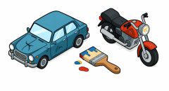 Bike and Car Dent & Paint Repair Service Icon