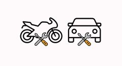 Bike and Car Other Repairs Maintenance Icon