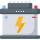 Battery Jump Start Service Icon