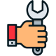 Minor Repairs for Car and Bike Icon