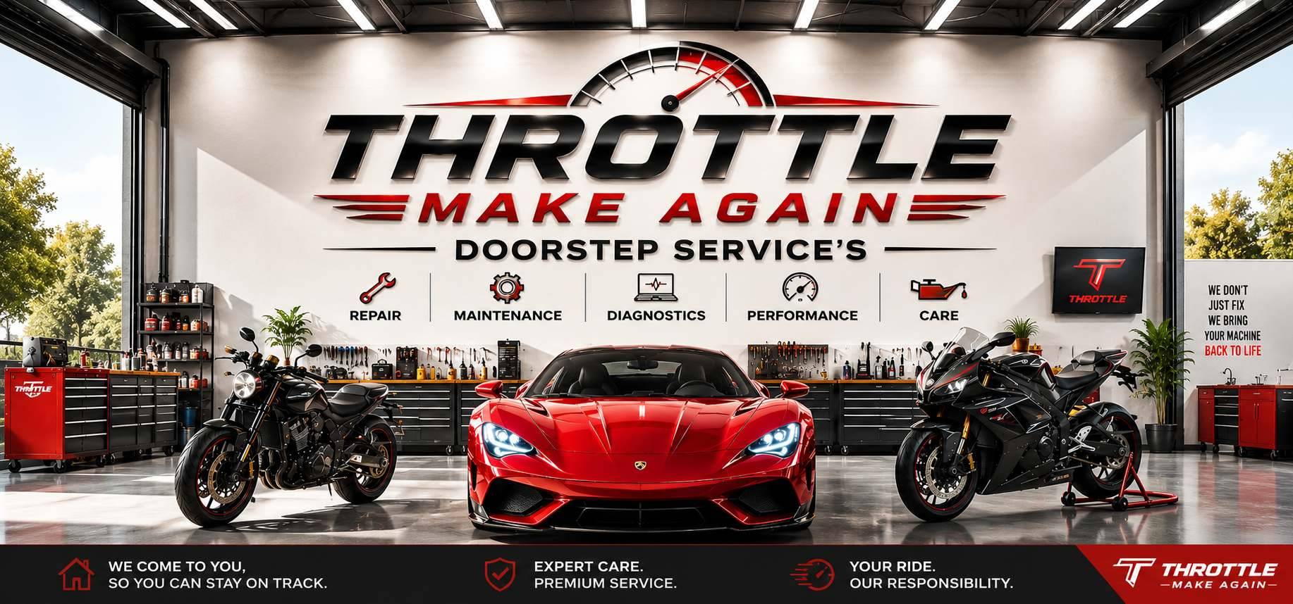 Throttle Make Again Image For Car And Bike Repair Services 3